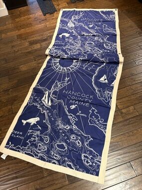 PBK Map Wall Hanging, Extra-Long/Large